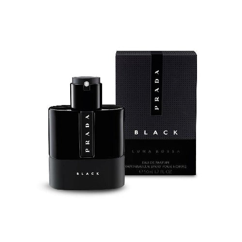PRADA LUNA ROSSA BLACK FOR MEN 50ML EAU DE PARFUM SPRAY - LuxePerfumes