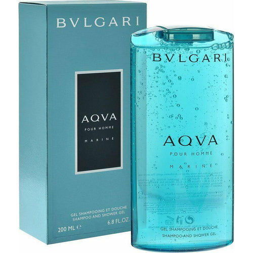 Bvlgari Aqua Pour Homme Marine 200ml Shampoo And Shower Gel - LuxePerfumes