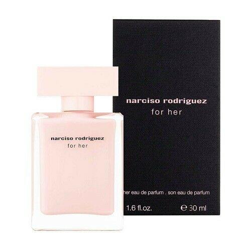 NARCISO RODRIGUEZ FOR HER 30ML EAU DE PARFUM SPRAY BRAND NEW & SEALED - LuxePerfumes