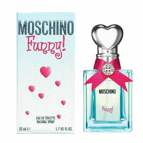 MOSCHINO FUNNY! 50ML EAU DE TOILETTE SPRAY BRAND NEW & SEALED - LuxePerfumes