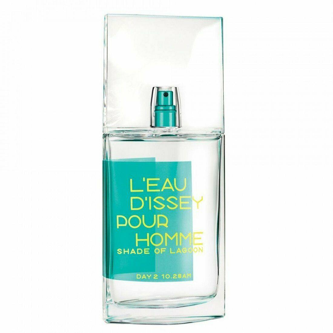 ISSEY MIYAKE L'EAU D'ISSEY FOR MEN SHADE OF LAGOON 100ML EDT SPRAY NEW & SEALED - LuxePerfumes