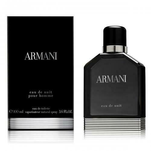 ARMANI EAU DE NUIT POUR HOMME 100ML EAU DE TOILETTE SPRAY - LuxePerfumes