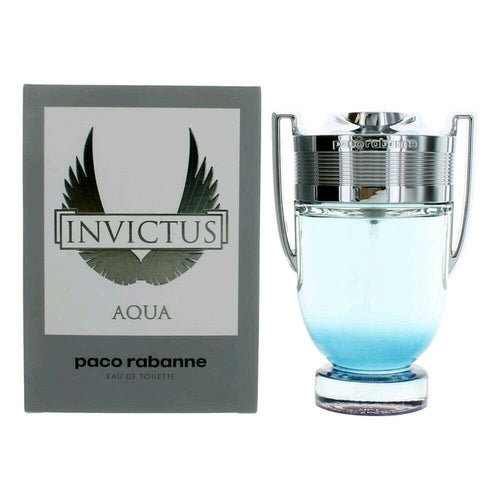 PACO RABANNE INVICTUS AQUA 100ML EAU DE TOILETTE SPRAY BRAND NEW & SEALED - LuxePerfumes