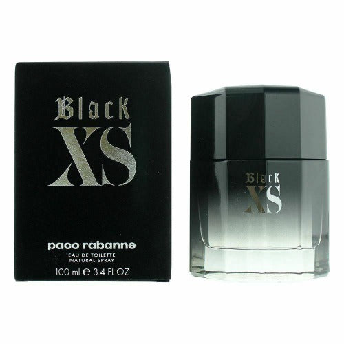 PACO RABANNE BLACK XS FOR MEN 100ML EAU DE TOILETTE SPRAY - LuxePerfumes