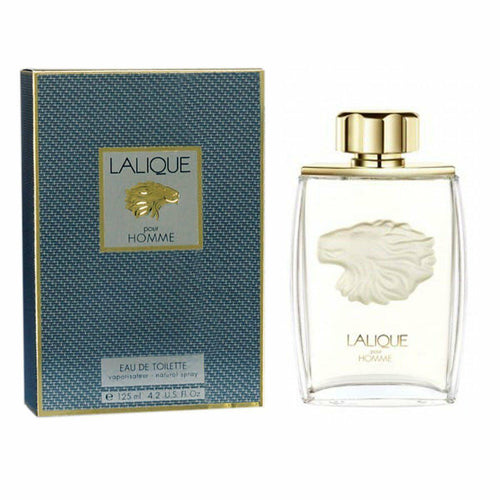 LALIQUE LION POUR HOMME 125ML EAU DE TOILETTE  SPRAY NEW & SEALED - LuxePerfumes