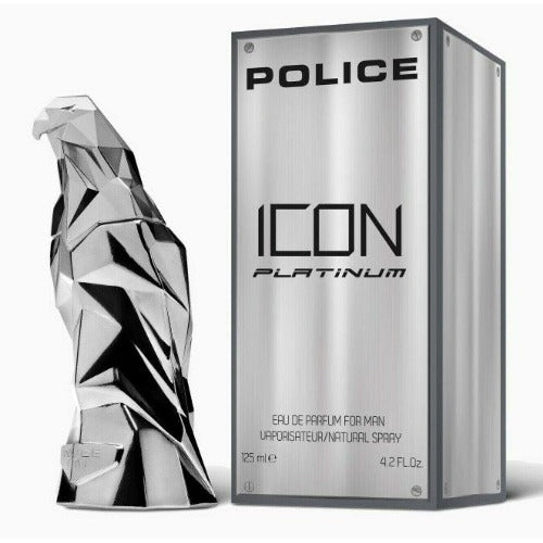 Police Icon Platinum 125ml Eau De Parfum Spray - LuxePerfumes