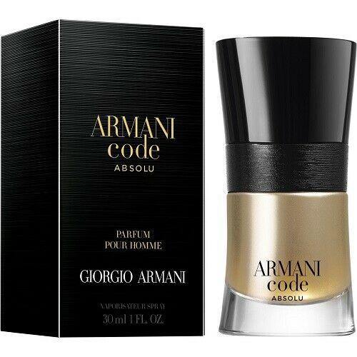 ARMANI CODE ABSOLU POUR HOMME 30ML EAU DE PARFUM SPRAY - LuxePerfumes