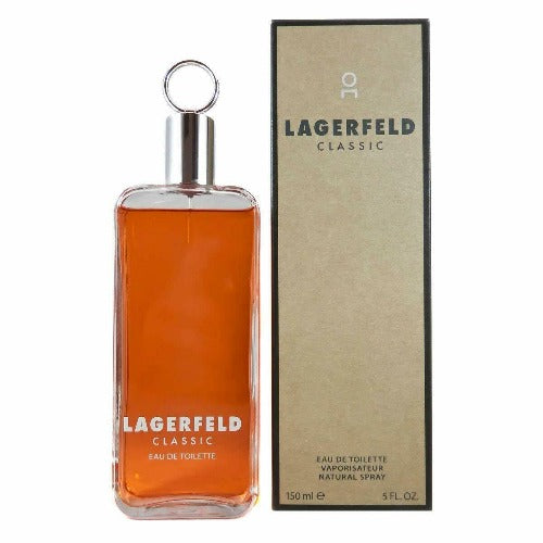 KARL LAGERFELD CLASSIC FOR MEN 150ML EAU DE TOILETTE SPRAY BRAND NEW & SEALED - LuxePerfumes