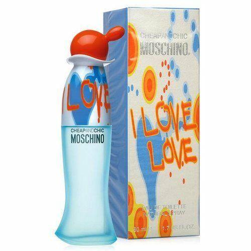 MOSCHINO CHEAP AND CHIC I LOVE LOVE 50ML EDT SPRAY BRAND NEW & SEALED - LuxePerfumes