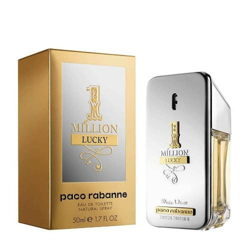 PACO RABANNE 1 MILLION LUCKY 50ML EAU DE TOILETTE SPRAY - LuxePerfumes