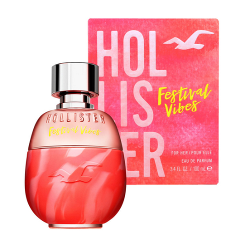 HOLLISTER FESTIVAL VIBES FOR HER 100ML EAU DE PARFUM SPRAY - LuxePerfumes