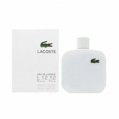 LACOSTE POUR HOMME L.12.12 BLANC PURE 175ML EDT SPRAY - LuxePerfumes