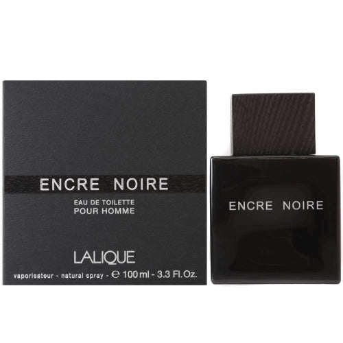 LALIQUE ENCRE NOIRE POUR HOMME 100ML EAU DE TOILETTE SPRAY NEW & SEALED - LuxePerfumes