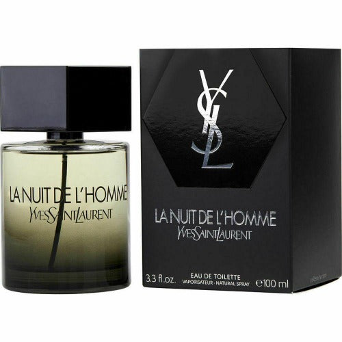 YVES SAINT LAURENT YSL LA NUIT DE L'HOMME 100ML EDT SPRAY BRAND NEW & SEALED - LuxePerfumes