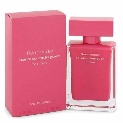 NARCISO RODRIGUEZ FOR HER FLEUR MUSC 50ML EAU DE PARFUM SPRAY BRAND NEW & SEALED - LuxePerfumes