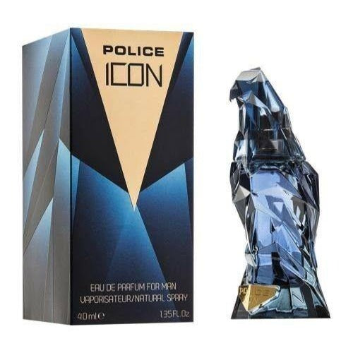 POLICE ICON 40ML EAU DE PARFUM SPRAY FOR MAN BRAND NEW & SEALED - LuxePerfumes
