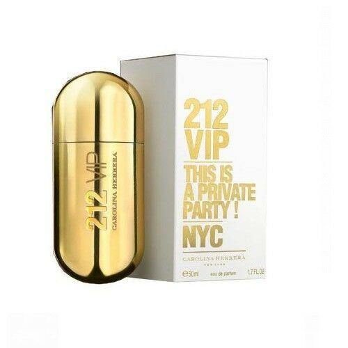 CAROLINA HERRERA 212 VIP FOR WOMEN 50ML EAU DE PARFUM SPRAY - LuxePerfumes