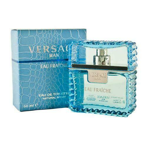 VERSACE MAN EAU FRAICHE 50ML EAU DE TOILETTE BRAND NEW & SEALED - LuxePerfumes