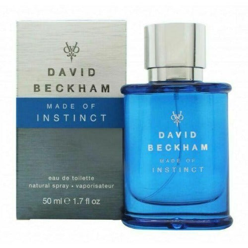 DAVID BECKHAM MADE OF INSTINCT FOR MEN 50ML EDT SPRAY - LuxePerfumes