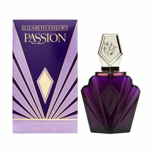 ELIZABETH TAYLOR PASSION 74ML EAU DE TOILETTE SPRAY - LuxePerfumes