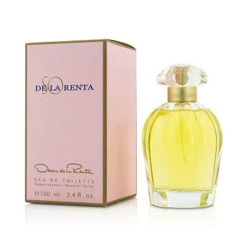 OSCAR DE LA RENTA SO DE LA RENTA 100ML EAU DE TOILETTE SPRAY BRAND NEW & SEALED - LuxePerfumes