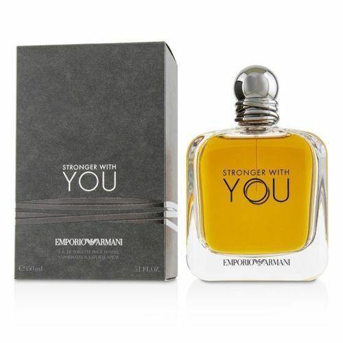 EMPORIO ARMANI STRONGER WITH YOU 150ML EAU DE TOILETTE SPRAY BRAND NEW & SEALED - LuxePerfumes