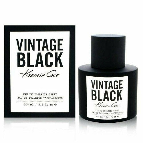 Kenneth Cole Vintage Black For Men 100ml Eau De Toilette Spray - LuxePerfumes
