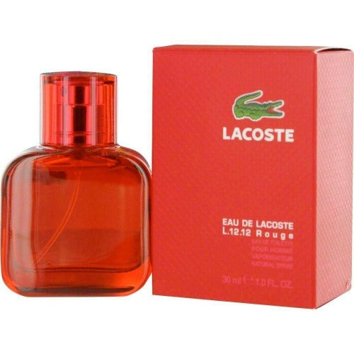 LACOSTE EAU DE LACOSTE L12.12 ROUGE 30ML EDT SPRAY - LuxePerfumes