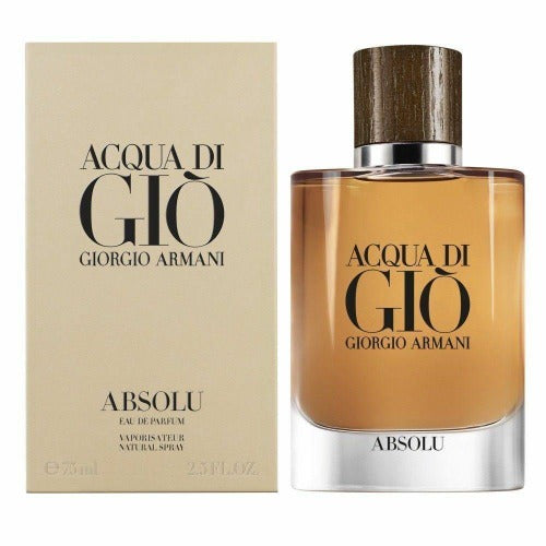 GIORGIO ARMANI ACQUA DI GIO ABSOLU 75ML EDP SPRAY FOR MEN - LuxePerfumes