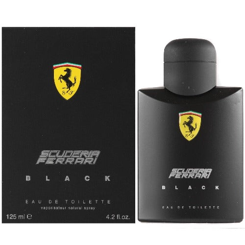 FERRARI SCUDERIA BLACK 125ML EAU DE TOILETTE SPRAY - LuxePerfumes