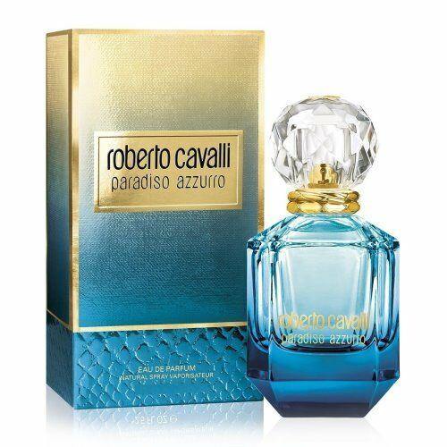 ROBERTO CAVALLI PARADISO AZZURRO 75ML EAU DE PARFUM SPRAY BRAND NEW & SEALED - LuxePerfumes