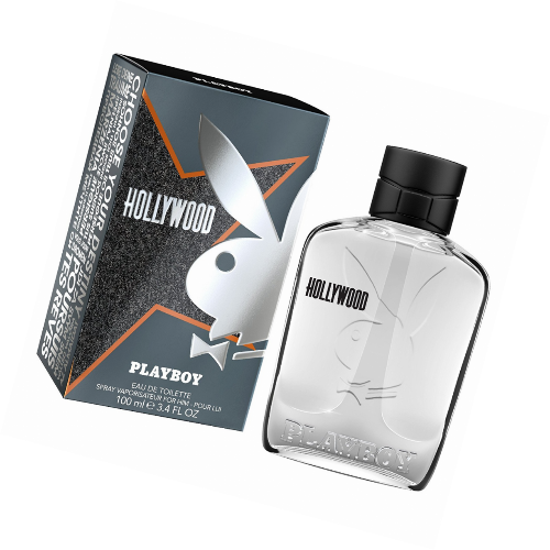 PLAYBOY HOLLYWOOD 100ML EAU DE TOILETTE SPRAY BRAND NEW & BOXED - LuxePerfumes