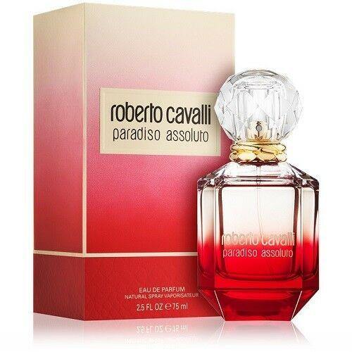 ROBERTO CAVALLI PARADISO ASSOLUTO 75ML EAU DE PARFUM SPRAY BRAND NEW & SEALED - LuxePerfumes