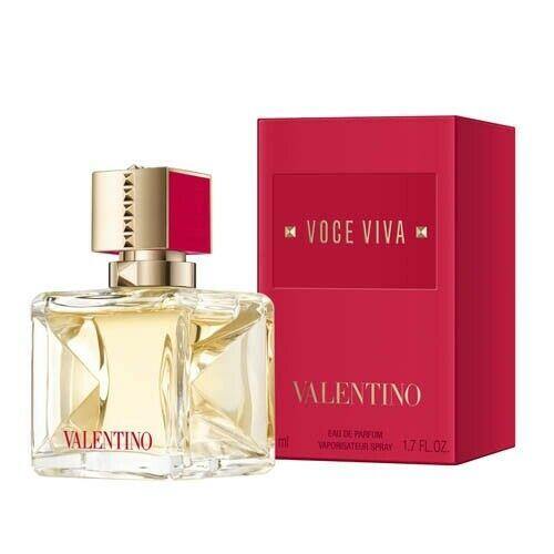VALENTINO VOCE VIVA 50ML EAU DE PARFUM SPRAY BRAND NEW & SEALED - LuxePerfumes