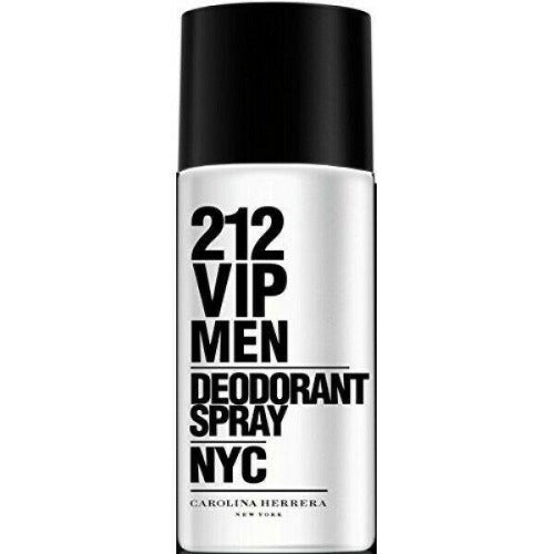 Carolina Herrera 212 Vip For Men 150ml Deodorant Spray - LuxePerfumes