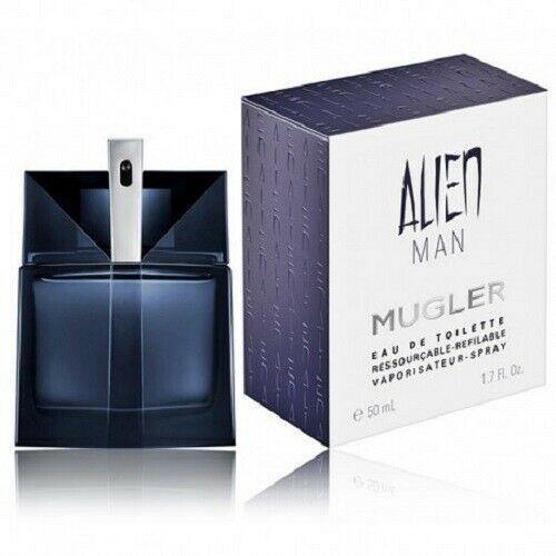 Thierry Mugler Alien Man Refillable Spray 50ml Eau De Toilette Spray - LuxePerfumes