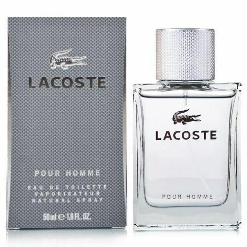 LACOSTE POUR HOMME 50ML EAU DE TOILETTE SPRAY - LuxePerfumes