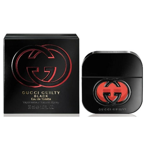 GUCCI GUILTY BLACK FOR HER 30ML EAU DE TOILETTE BRAND NEW & SEALED - LuxePerfumes