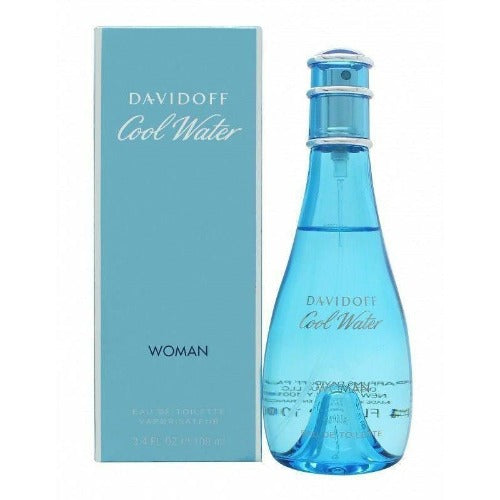 DAVIDOFF COOL WATER WOMAN 100ML EAU DE TOILETTE SPRAY - LuxePerfumes
