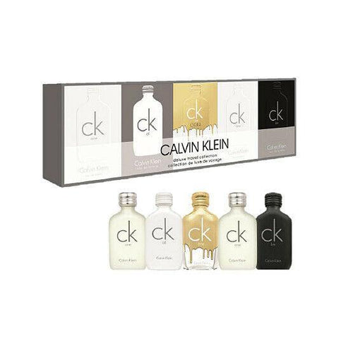 Calvin Klein Eau De Toilette 10ml X 5 Piece Travel Set Brand New & Sealed - LuxePerfumes