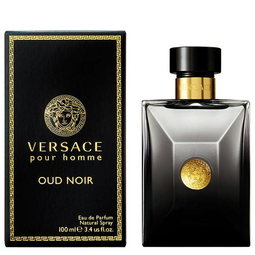 Versace Oud Noir Pour Homme 100ml Eau De Parfum Spray