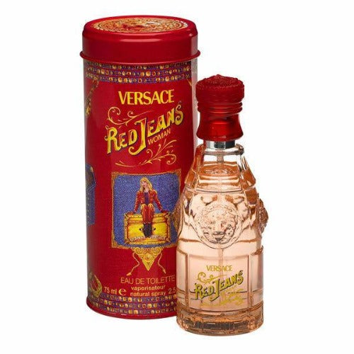 VERSACE RED JEANS 75ML EAU DE TOILETTE SPRAY BRAND NEW & BOXED - LuxePerfumes