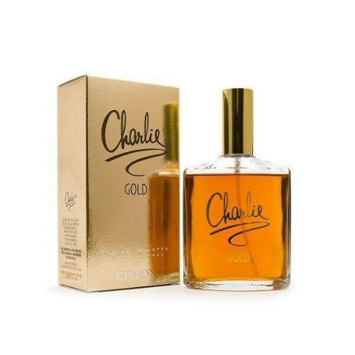 REVLON CHARLIE GOLD 100ML EAU DE TOILETTE SPRAY - LuxePerfumes