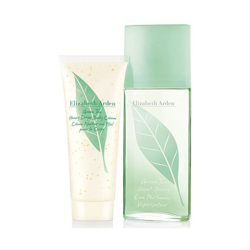 Elizabeth Arden Green Tea 100ml Eau Parfumee Spray + 100ml Honey Drops Body Cream Gift Set