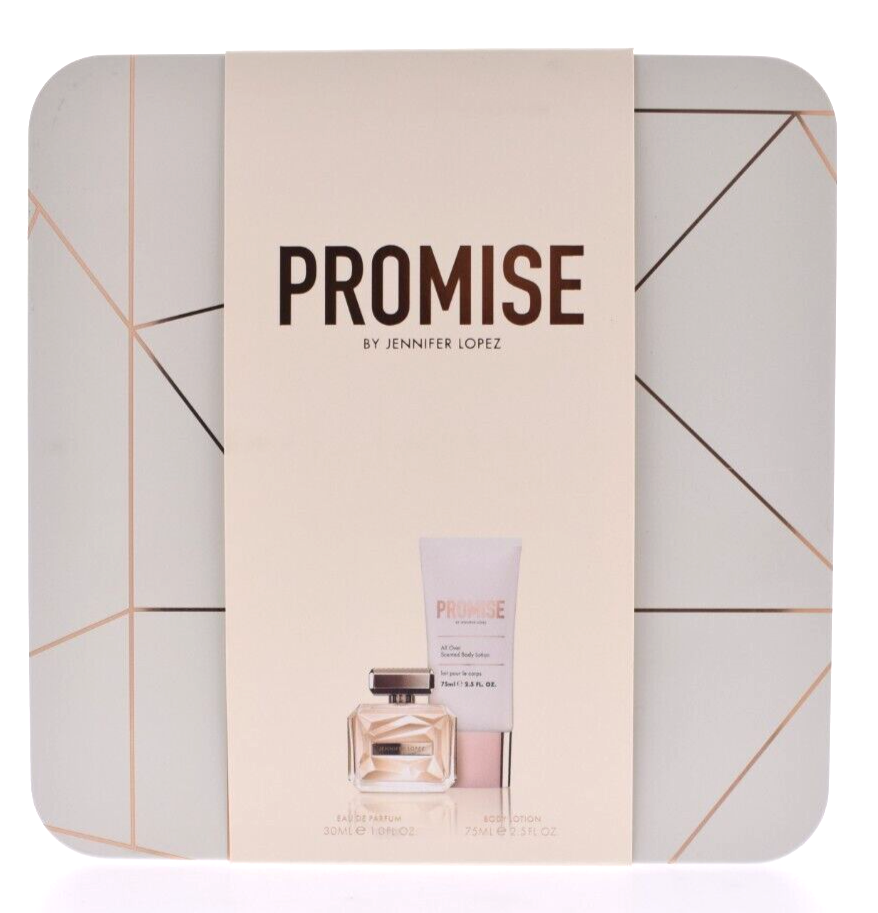 Jennifer Lopez Promise 30ml Eau De Parfum Spray + 75ml Body Lotion Gift Set