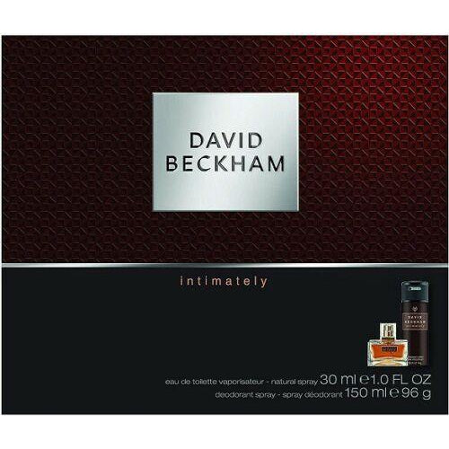 David Beckham Intimately 30ml Eau De Toilette + 150ml Deodorant Spray - LuxePerfumes