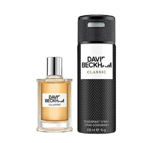 David Beckham Classic 30ml Eau De Toilette Spray + 150ml Shower Gel - LuxePerfumes